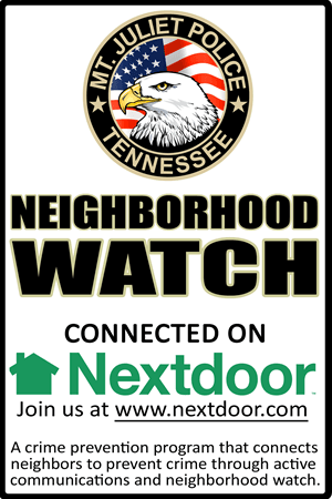 MtJulietNeighborhoodWatchNextdoor