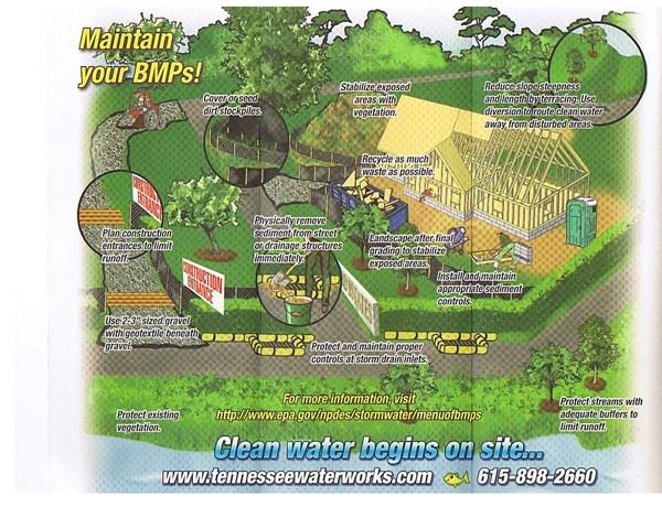 Maintain your BMPs chart