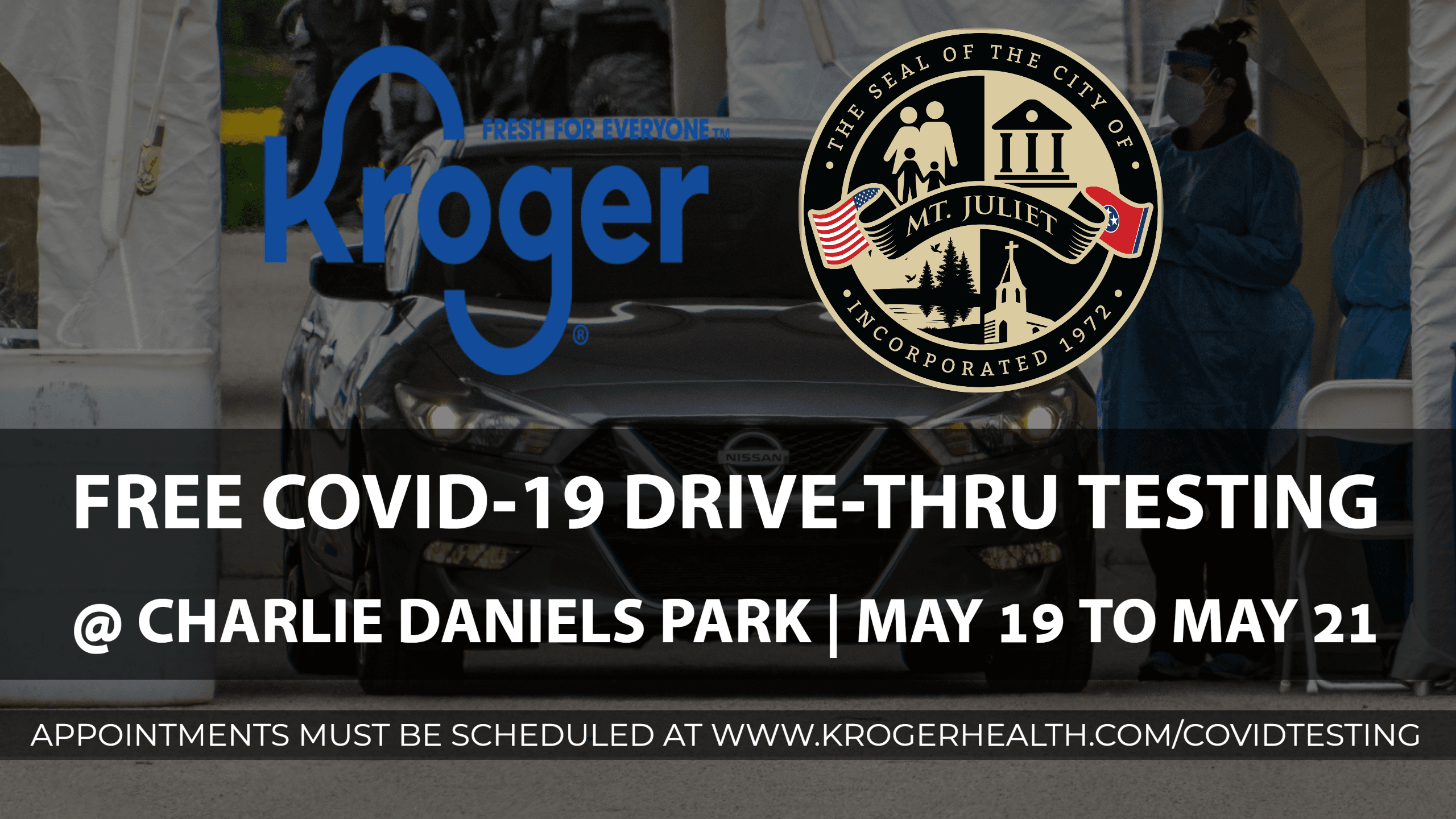 COVID-19 Testing Banner