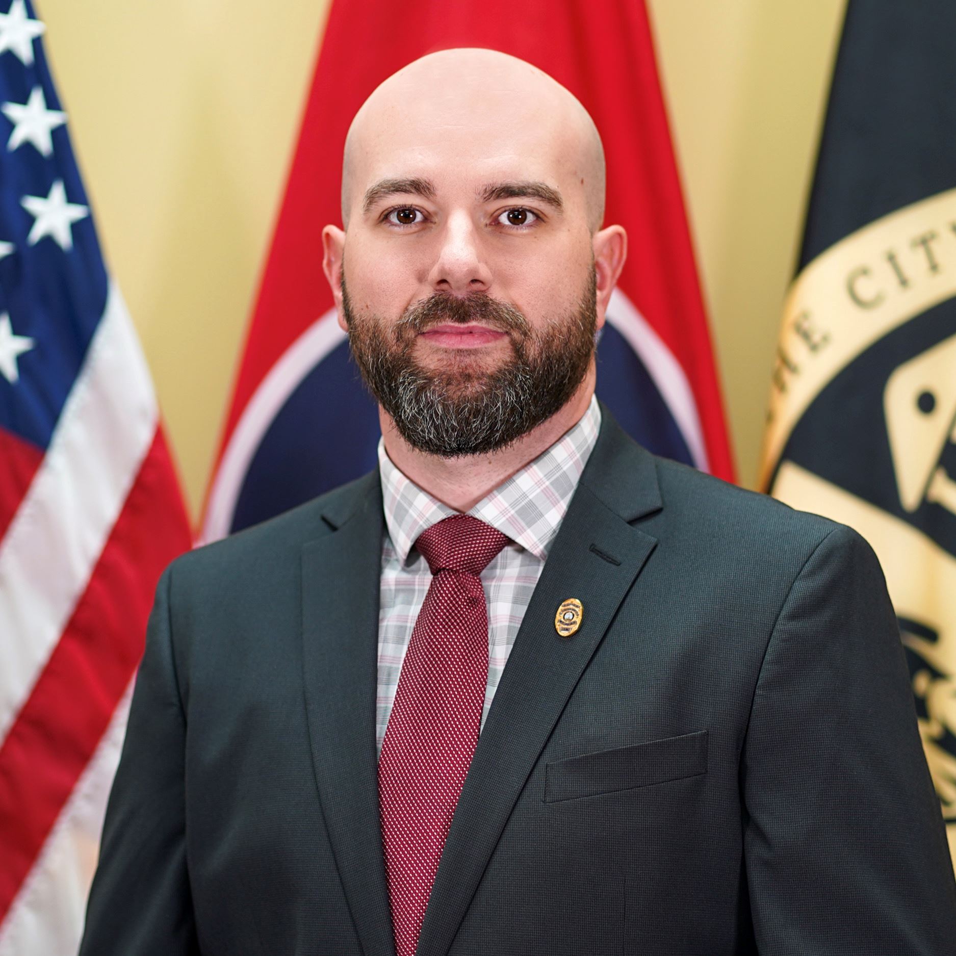 Head shot photo of Lt. James Cothron