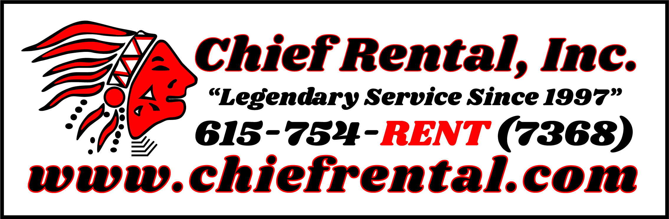 Chief Rental, Inc.