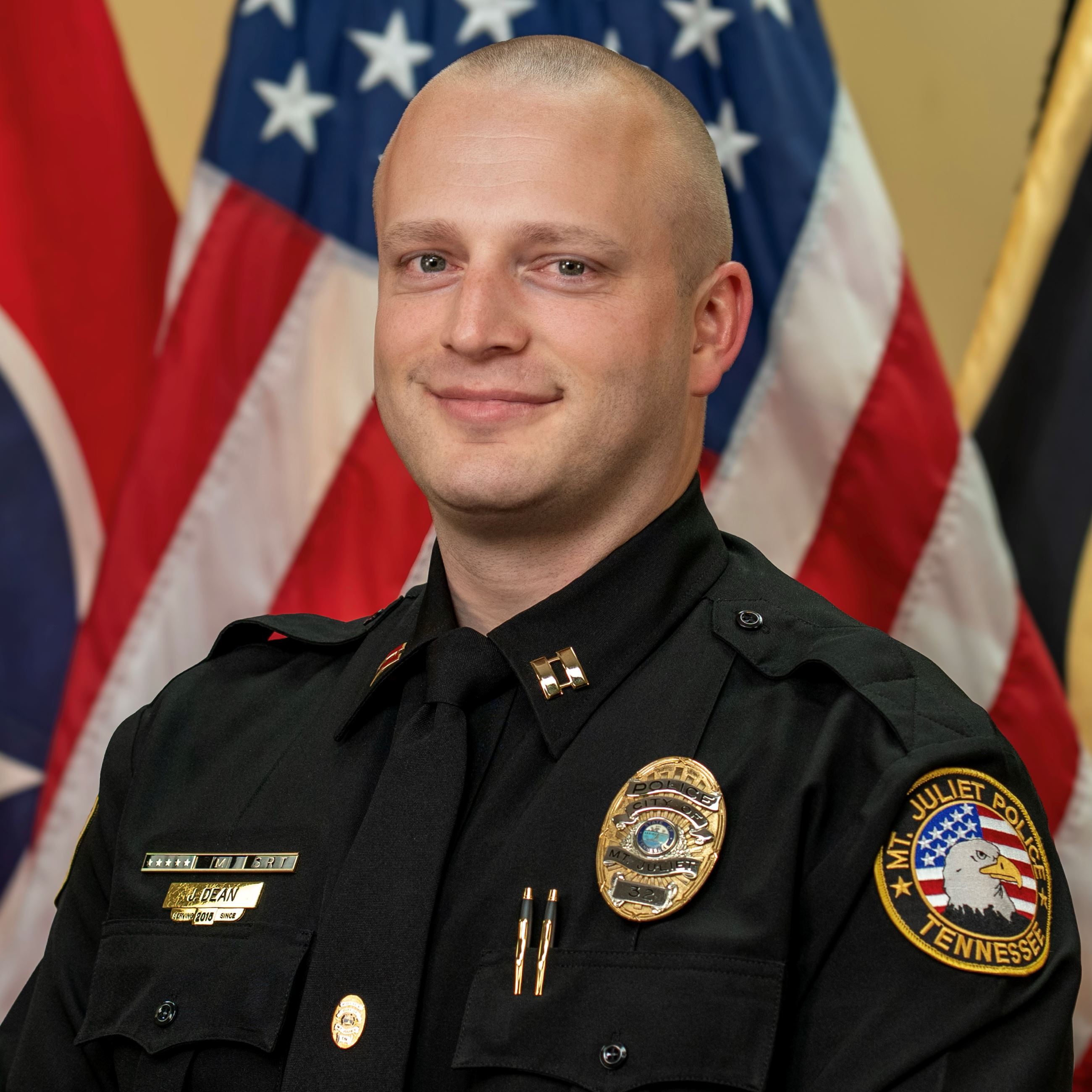 Captain Jacob Dean headshot