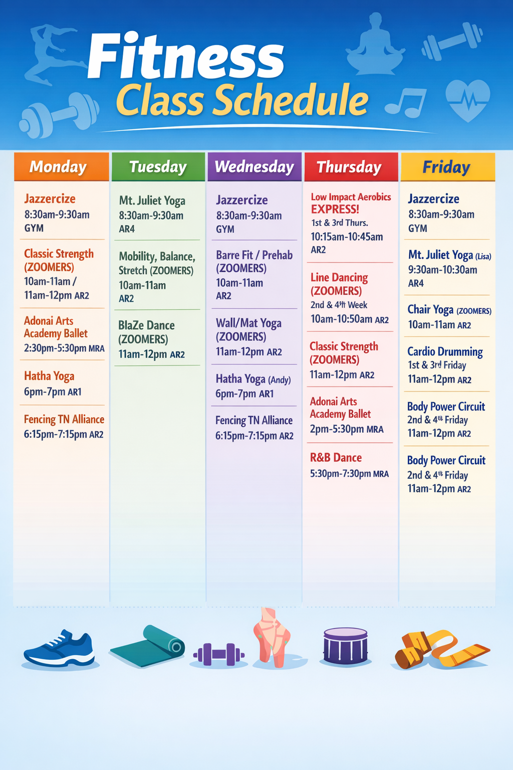 2026 Fitness Class Schedule_New